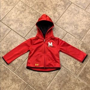 Maryland UMD Terrapins Terps Zip up hoodie jacket